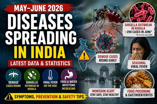 Diseases Spreading in India During May–June 2026